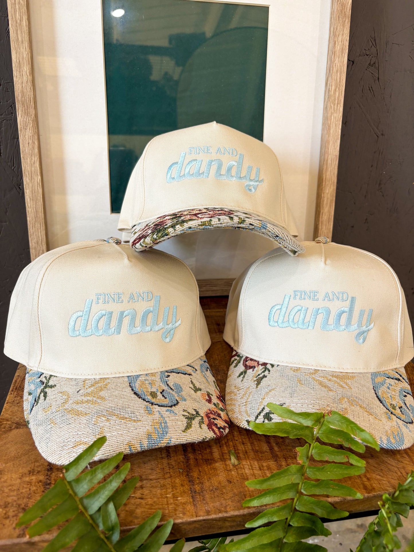 F&D Tapestry Canvas Trucker Hat