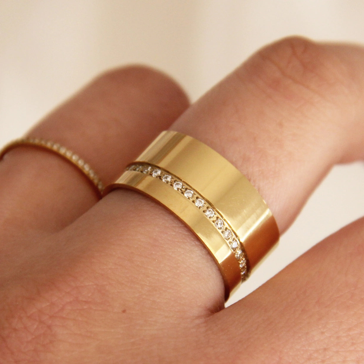 Cigar Band Ring by Maive