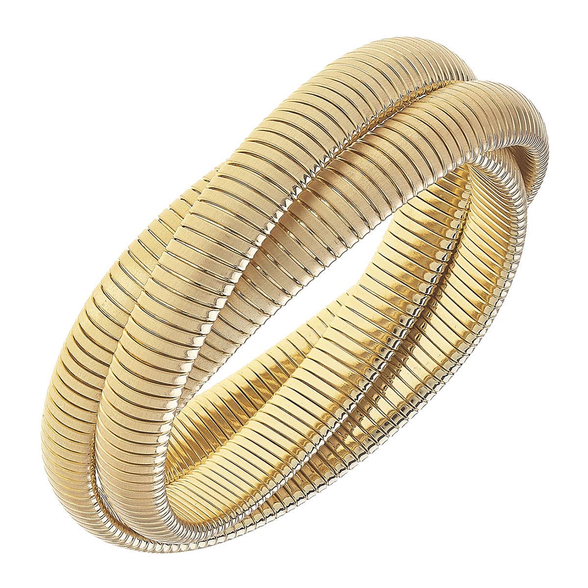 Florence Interlocking Watchband Bangle