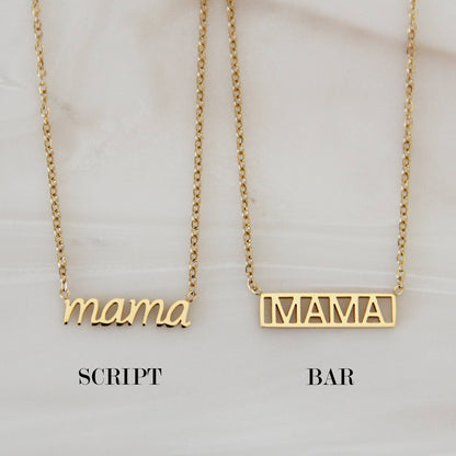Mama Necklace by Maive