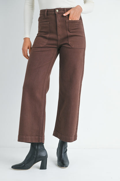 Women's Chocolate Utility Pant