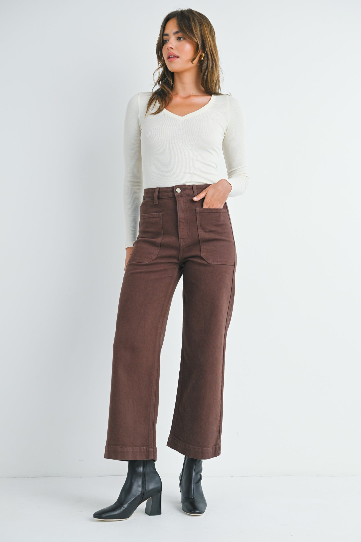 Women's Chocolate Utility Pant