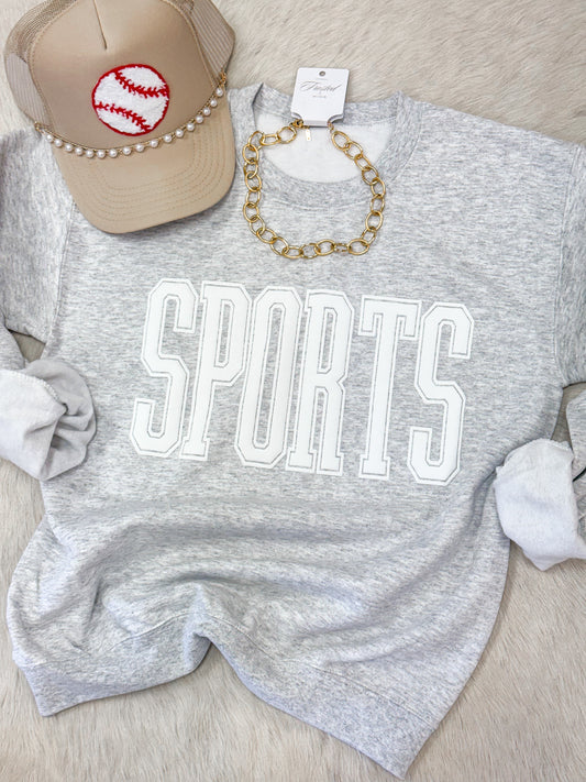 SPORTS Puff Crewneck