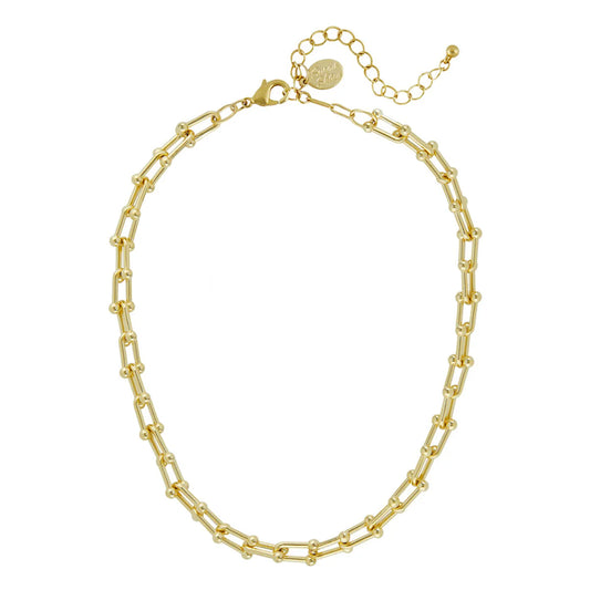 Susan Shaw Handmade Gold Jackie Chain Necklace