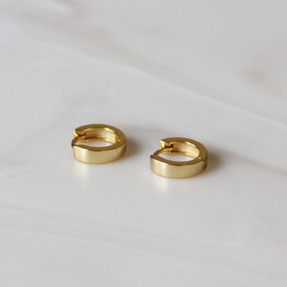 Brielle Simple Mini Hoop Earrings by Maive