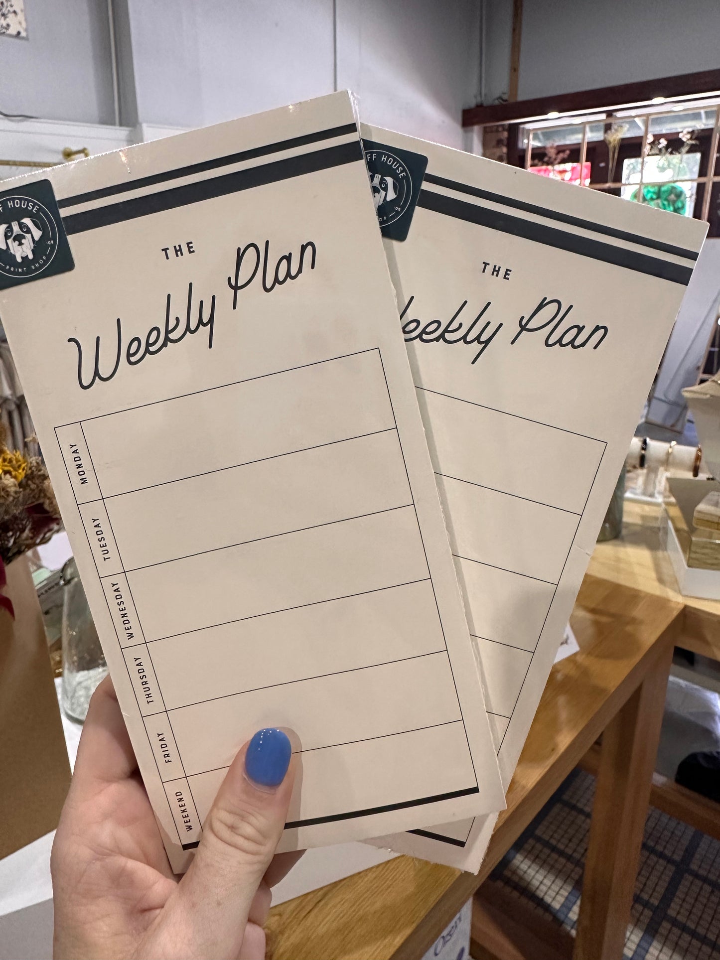 Weekly Plan Notepad