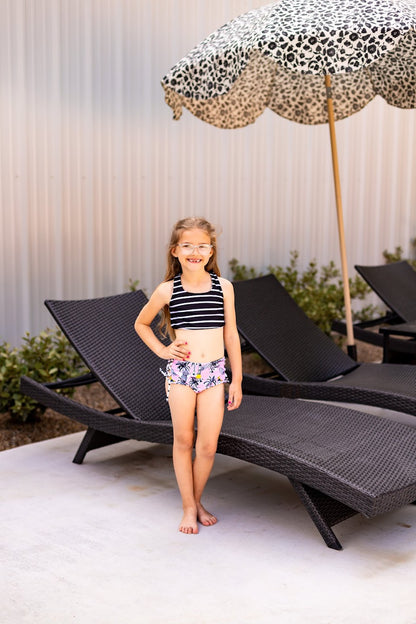 Reversible Pirate Cove Tank Two Piece Swimsuit