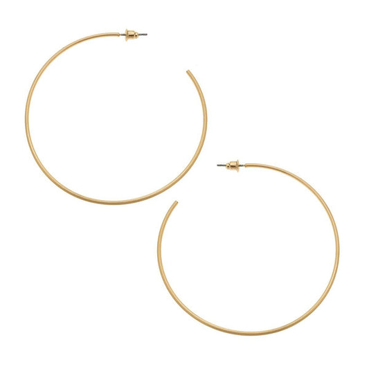 Gwen Hoop Earrings