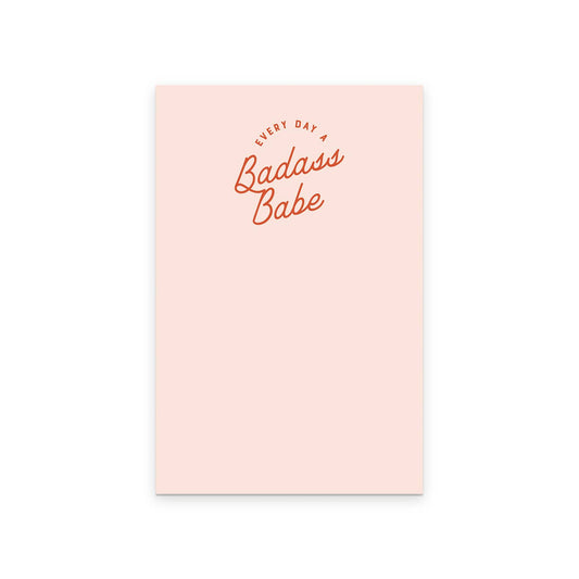 Badass Babe Notepad