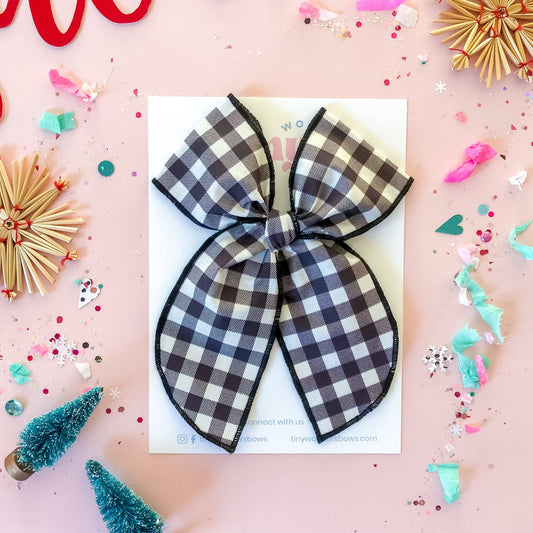 Black Buffalo Plaid